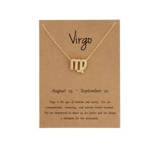 Virgo Zodiac Necklace